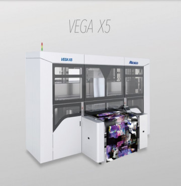 Máy in vải cuộn công nghiệp ATEXCO VEGA X5 thế hệ mới
